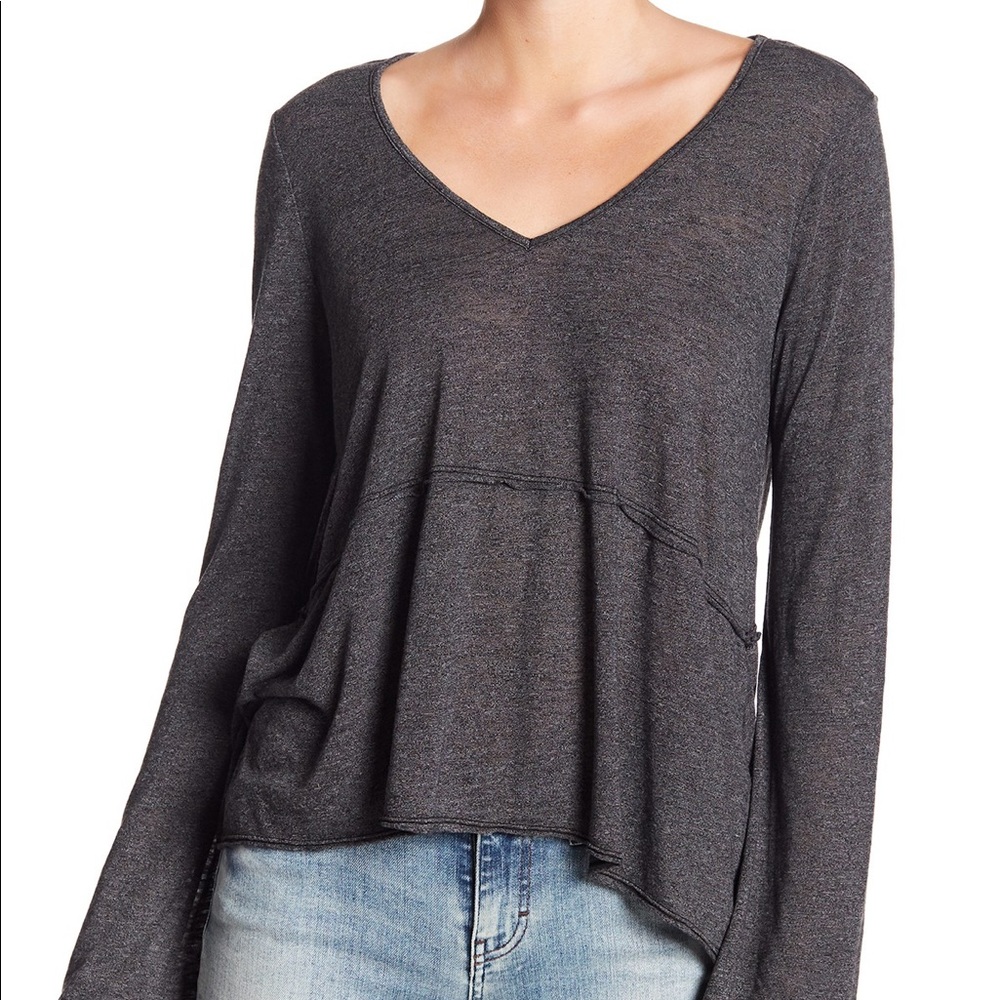 Anthropologie Michael Stars Peplum Top